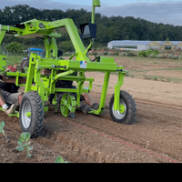 Poster vidéo romanesco enjambeur tracteur électrique