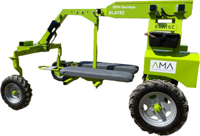 Automoteur modulaire agricole enjambeur